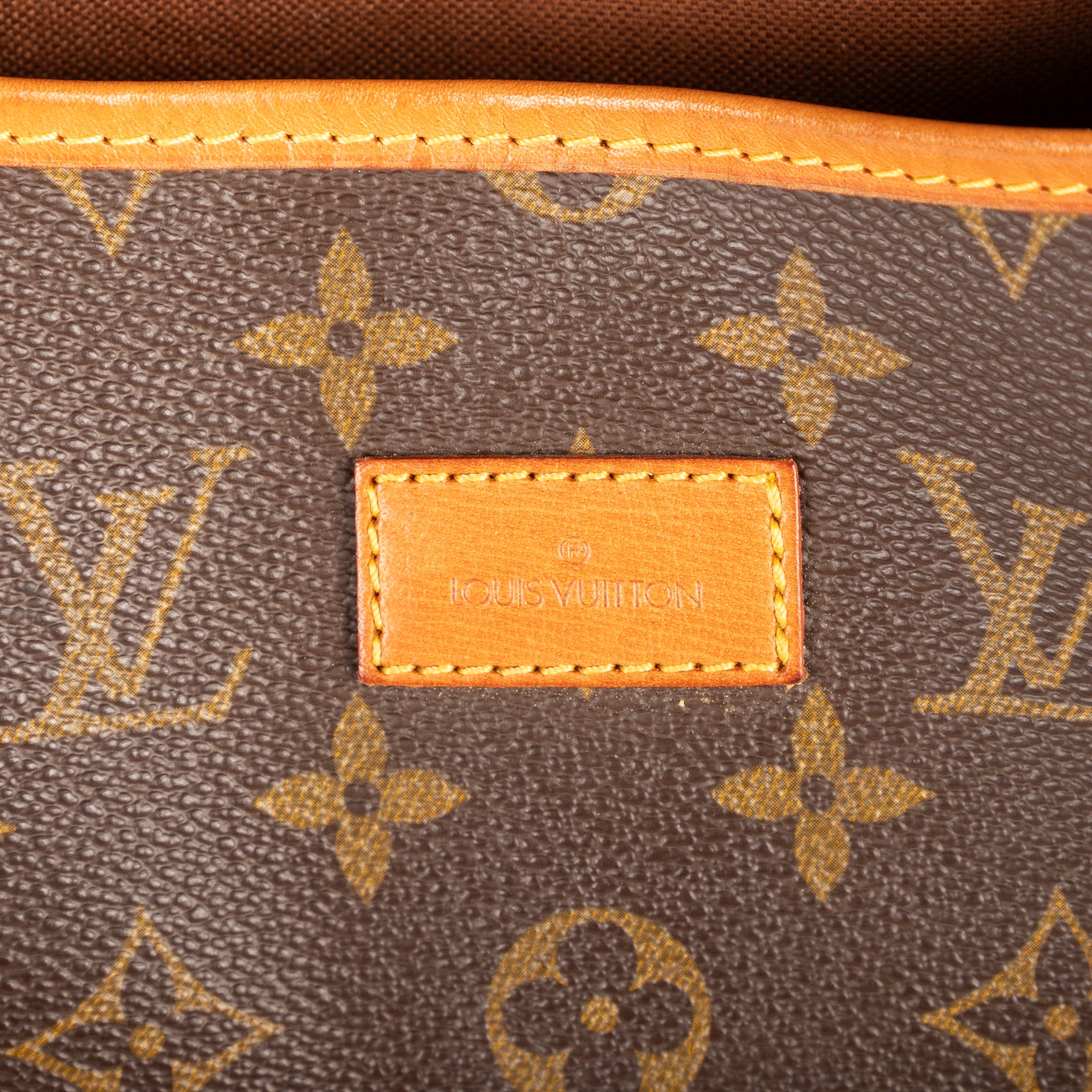 Shoulder Bag Saumur GM Brown Monogram Canvas
