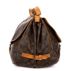 Shoulder Bag Saumur GM Brown Monogram Canvas