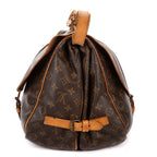 Shoulder Bag Saumur GM Brown Monogram Canvas