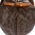 Shoulder Bag Saumur GM Brown Monogram Canvas