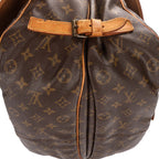 Shoulder Bag Saumur GM Brown Monogram Canvas