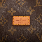 Shoulder Bag Saumur 25 Brown Monogram Canvas