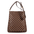 Shoulder Bag Musette Salsa Long Strap GM Dark Brown Damier Ebene