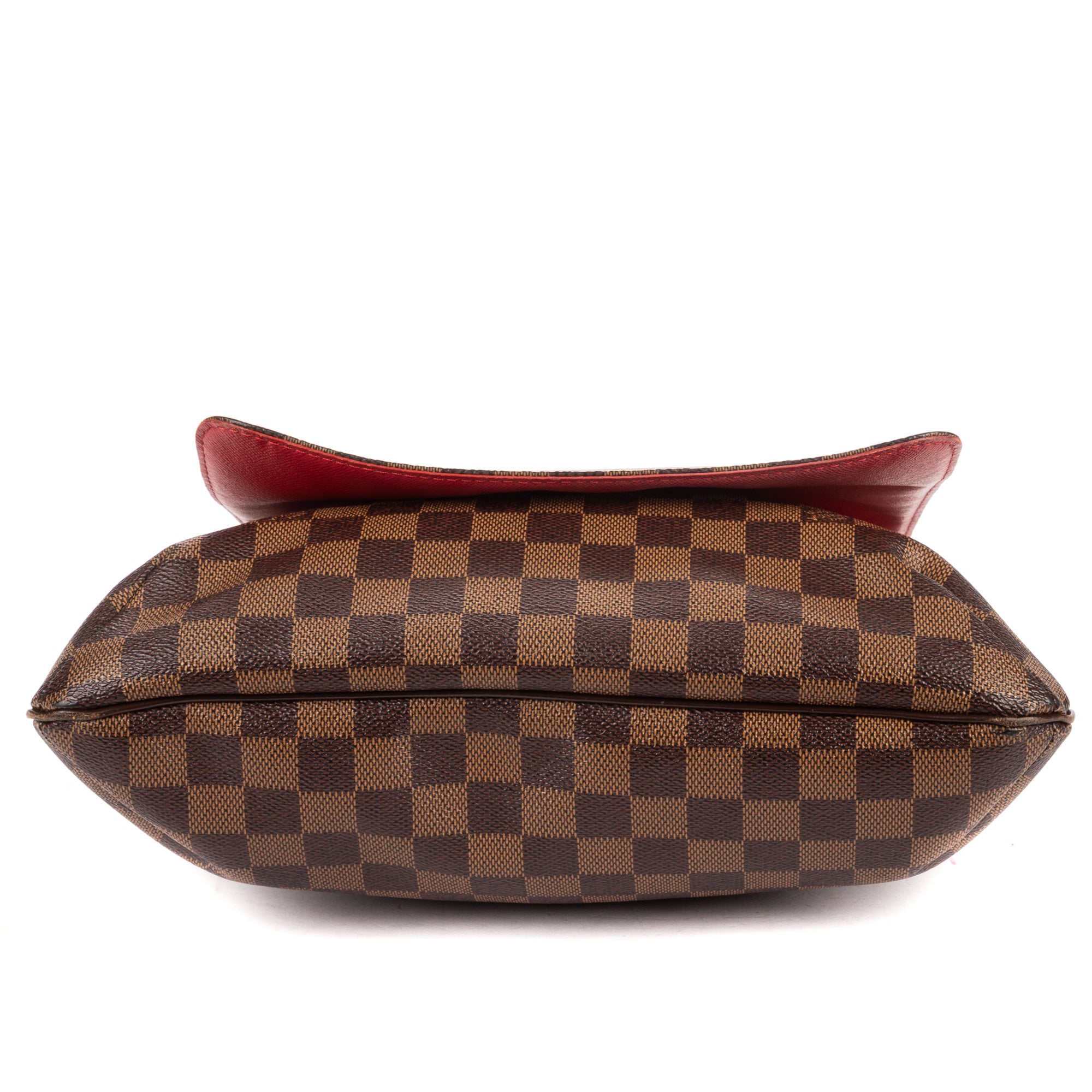 Shoulder Bag Musette Salsa Long Strap GM Dark Brown Damier Ebene
