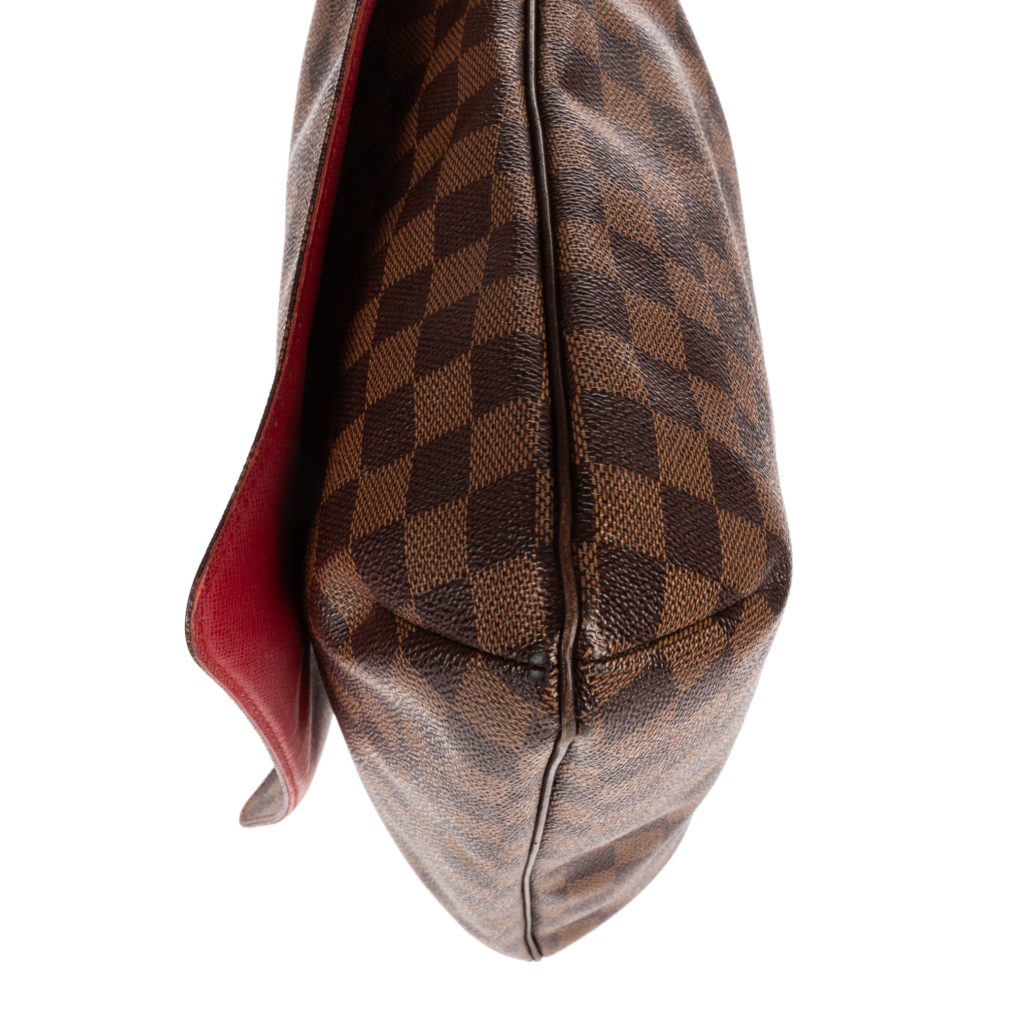 Shoulder Bag Musette Salsa Long Strap GM Dark Brown Damier Ebene
