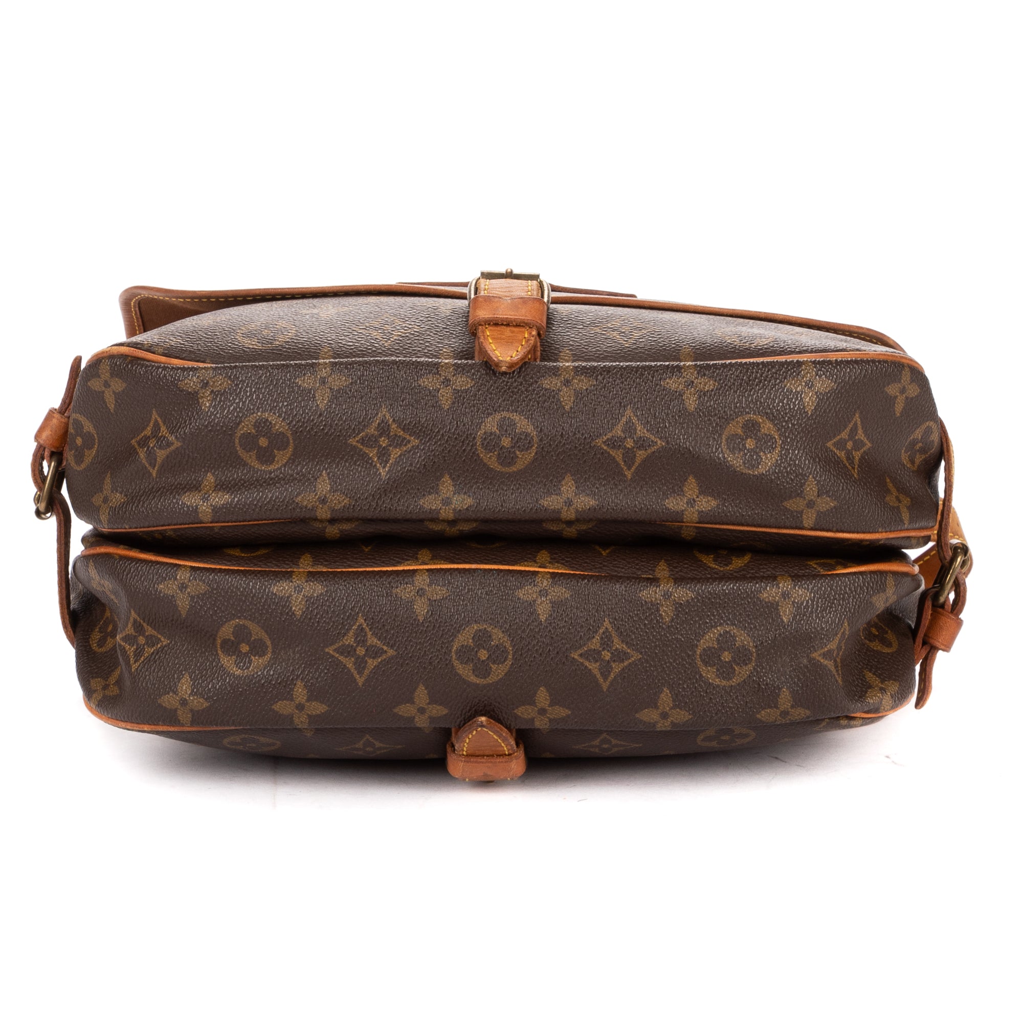 Shoulder Bag Saumur 25 Brown Monogram Canvas