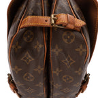 Shoulder Bag Saumur 25 Brown Monogram Canvas