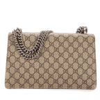 Shoulder Bag Small Dionysus Chain Crossbody Small Beige Supreme Coated Canvas