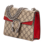 Shoulder Bag Mini Dionysus Chain Crossbody Mini Beige Supreme Coated Canvas