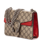 Shoulder Bag Mini Dionysus Chain Crossbody Mini Beige Supreme Coated Canvas