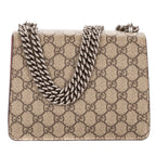 Shoulder Bag Mini Dionysus Chain Crossbody Mini Beige Supreme Coated Canvas