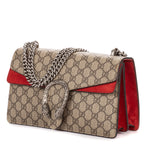 Shoulder Bag Small Dionysus Chain Crossbody Small Beige Supreme Coated Canvas