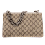 Shoulder Bag Small Dionysus Chain Crossbody Small Beige Supreme Coated Canvas
