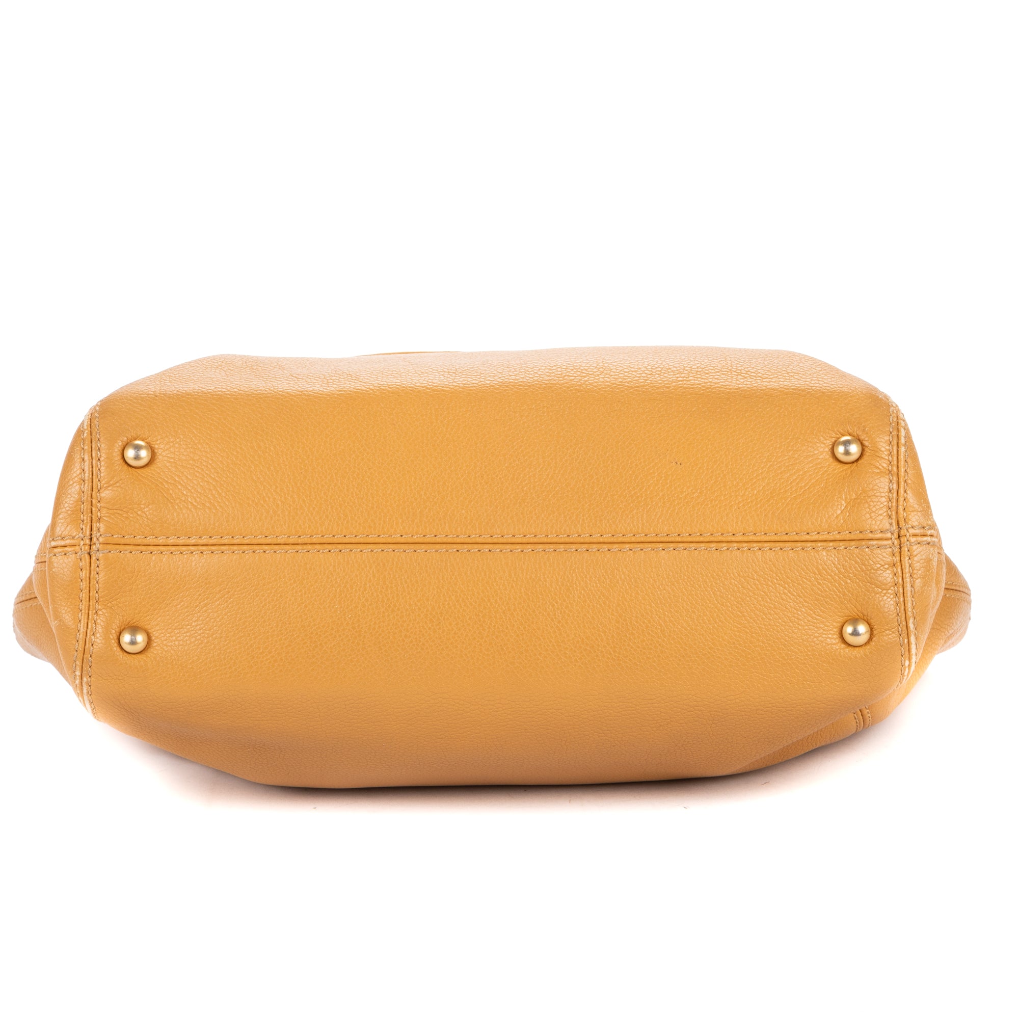 Shoulder Bag CC Shopping Tote Light Brown Textured Leather