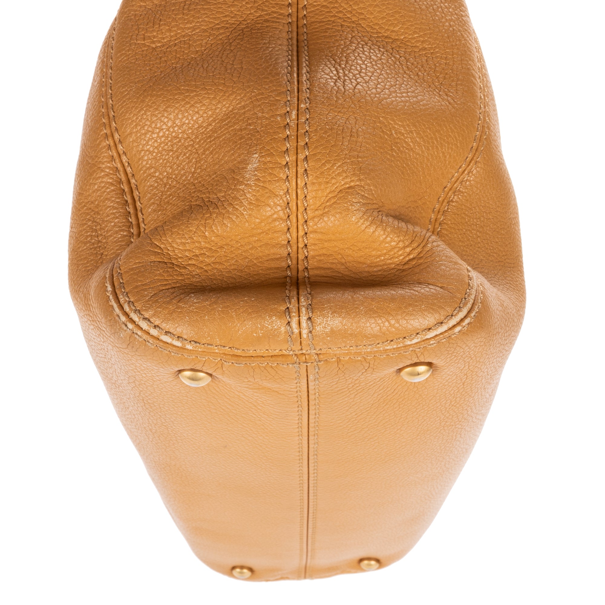 Shoulder Bag CC Shopping Tote Light Brown Textured Leather