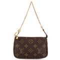 Pouch Mini Pochette Accessoires Mini Brown Monogram Canvas