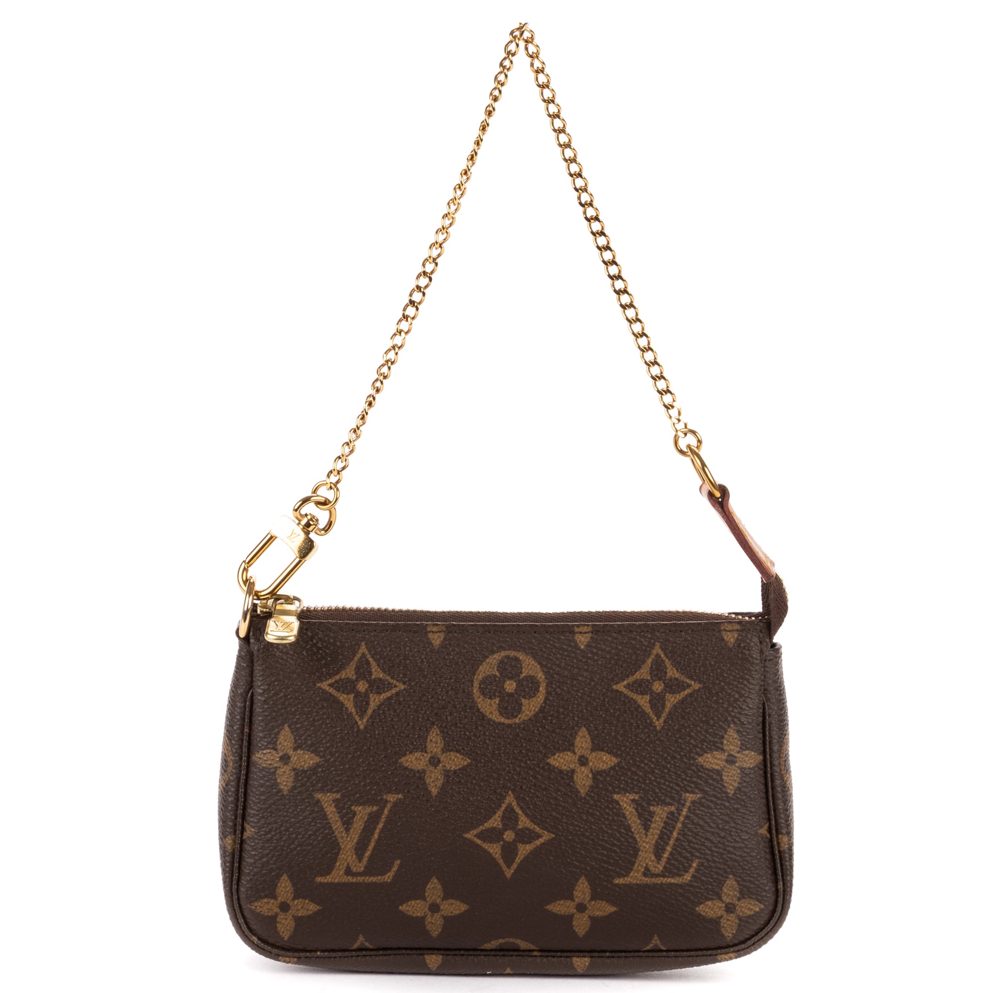Pouch Mini Pochette Accessoires Mini Brown Monogram Canvas
