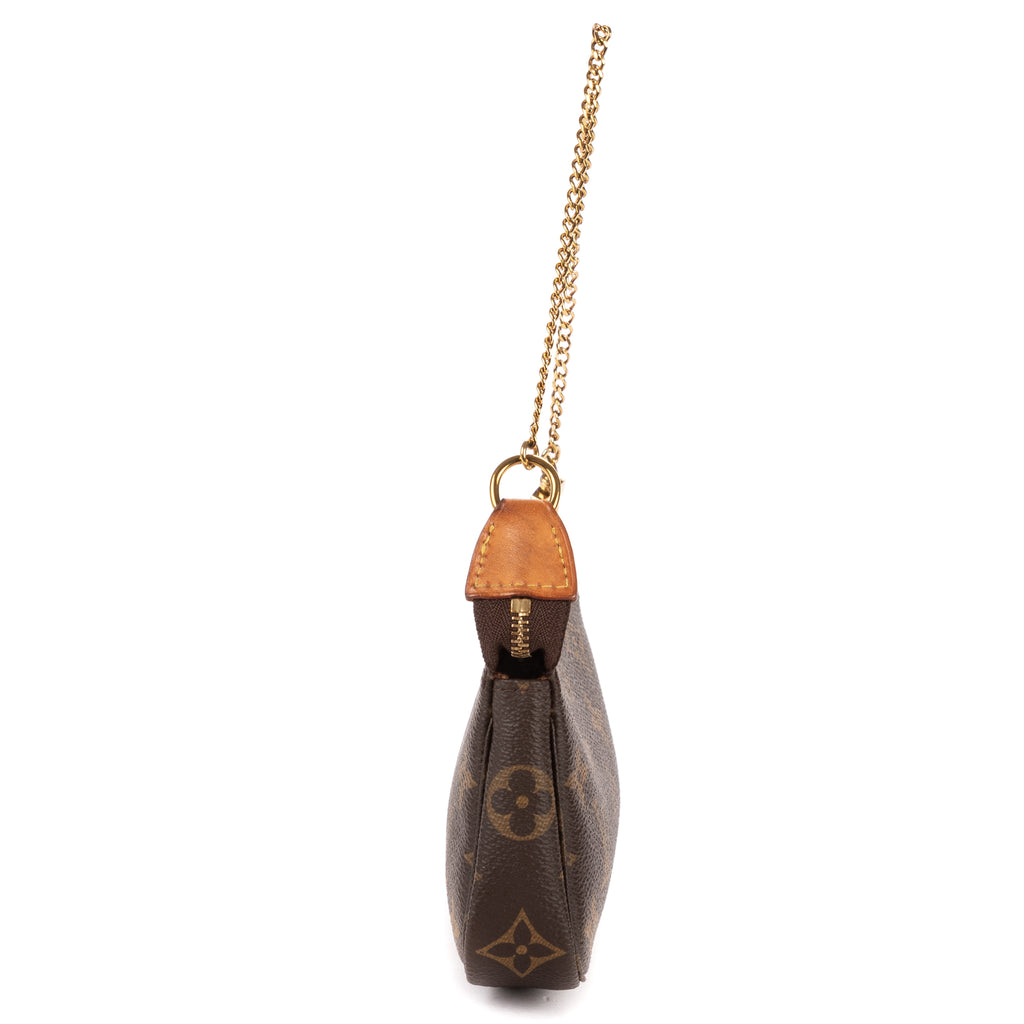Pouch Mini Pochette Accessoires Mini Brown Monogram Canvas