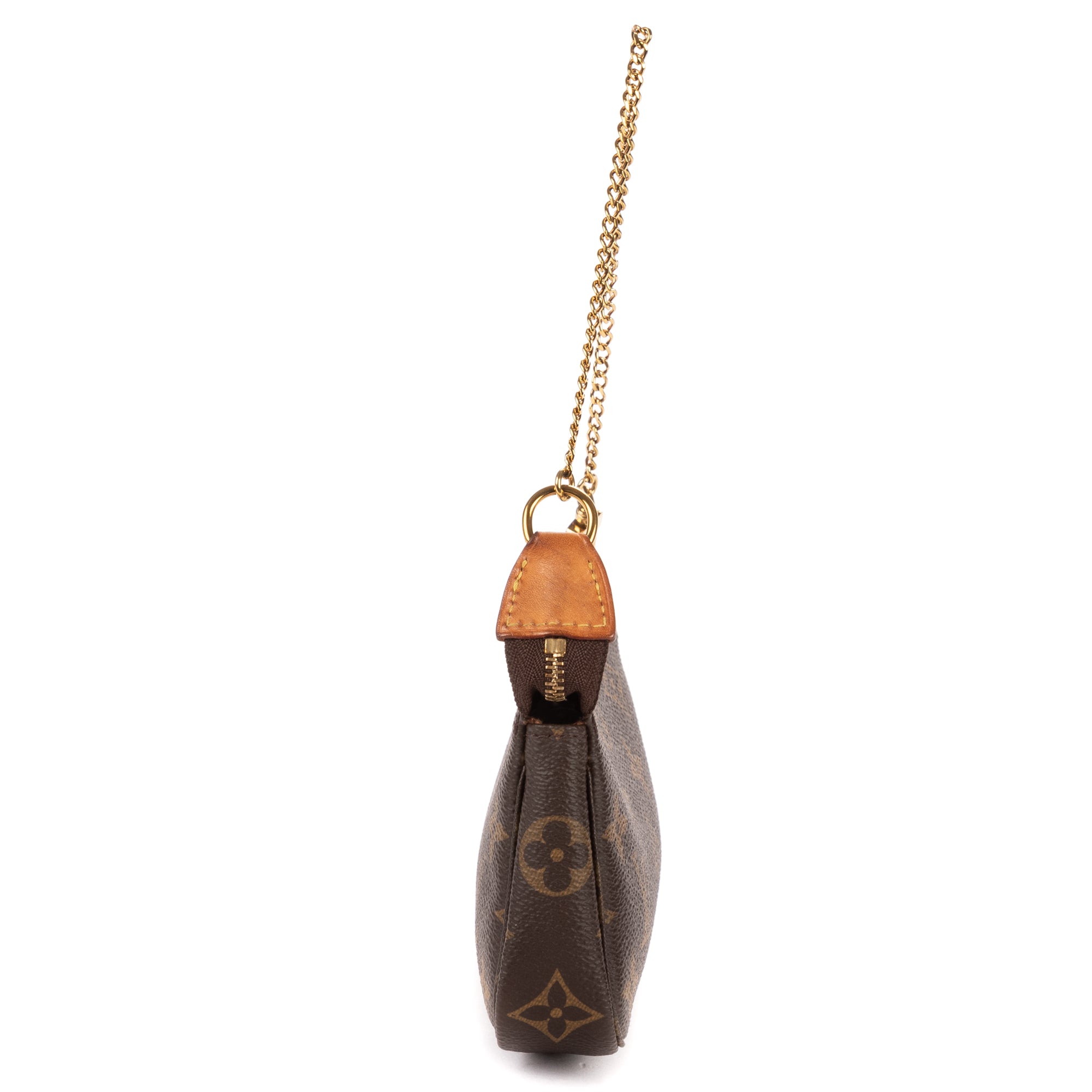 Pouch Mini Pochette Accessoires Mini Brown Monogram Canvas