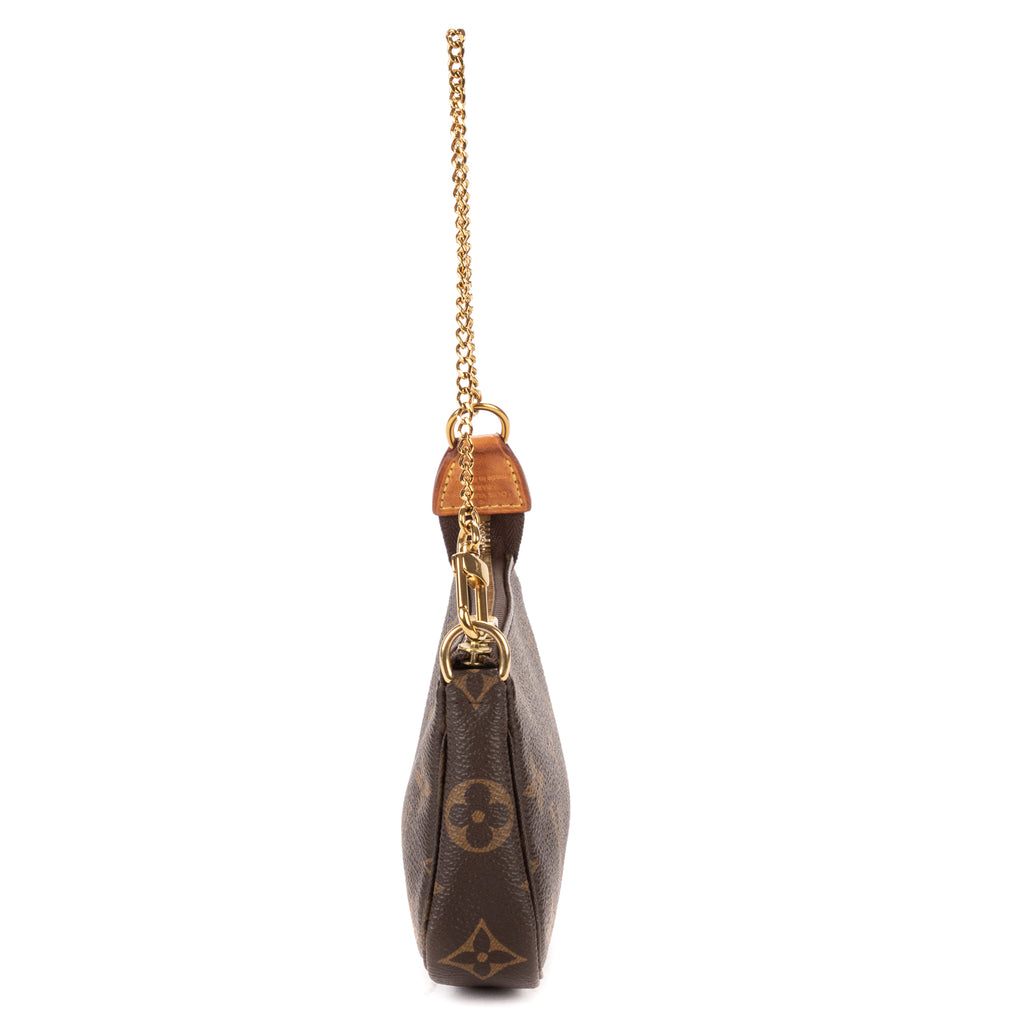 Pouch Mini Pochette Accessoires Mini Brown Monogram Canvas