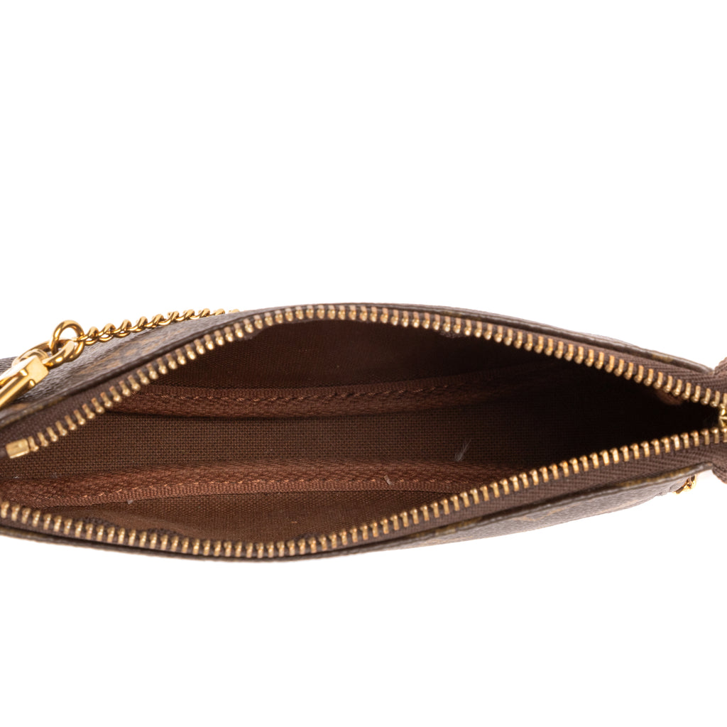 Pouch Mini Pochette Accessoires Mini Brown Monogram Canvas