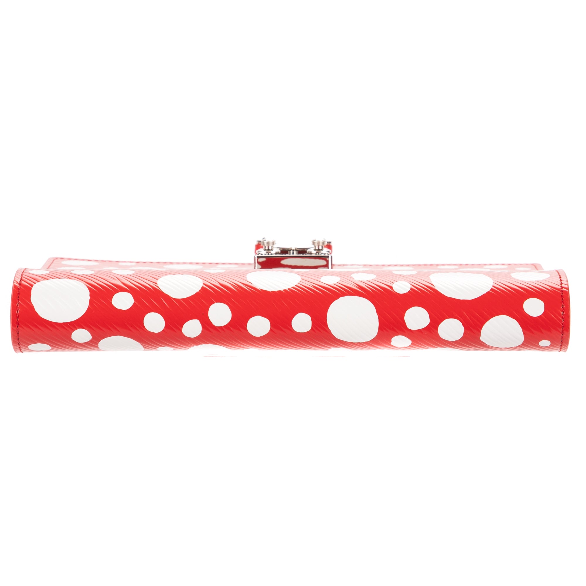 Case Yayoi Kusama Infinity Dots Paul Note Cover Red Epi Pattern Leather