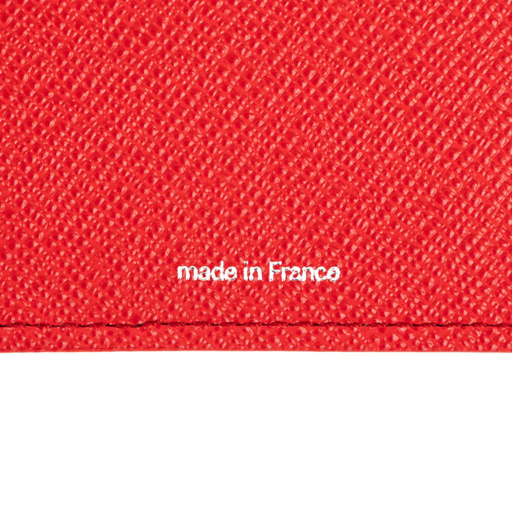 Case Yayoi Kusama Infinity Dots Paul Note Cover Red Epi Pattern Leather