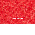 Case Yayoi Kusama Infinity Dots Paul Note Cover Red Epi Pattern Leather