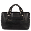 Shoulder Bag Boogie Bag Black Pebbled Calfskin Leather