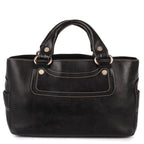 Shoulder Bag Boogie Bag Black Pebbled Calfskin Leather