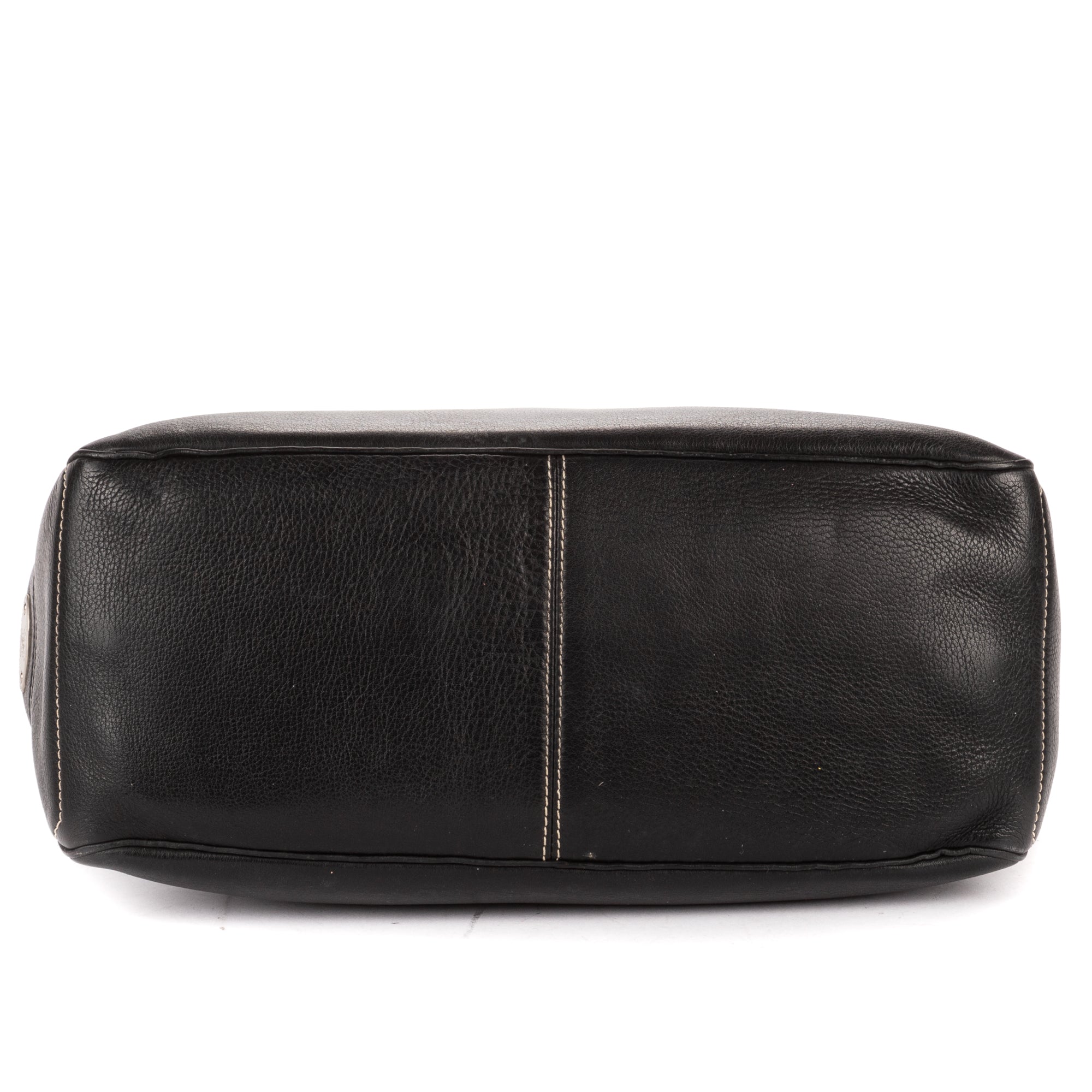 Shoulder Bag Boogie Bag Black Pebbled Calfskin Leather