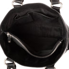 Shoulder Bag Boogie Bag Black Pebbled Calfskin Leather