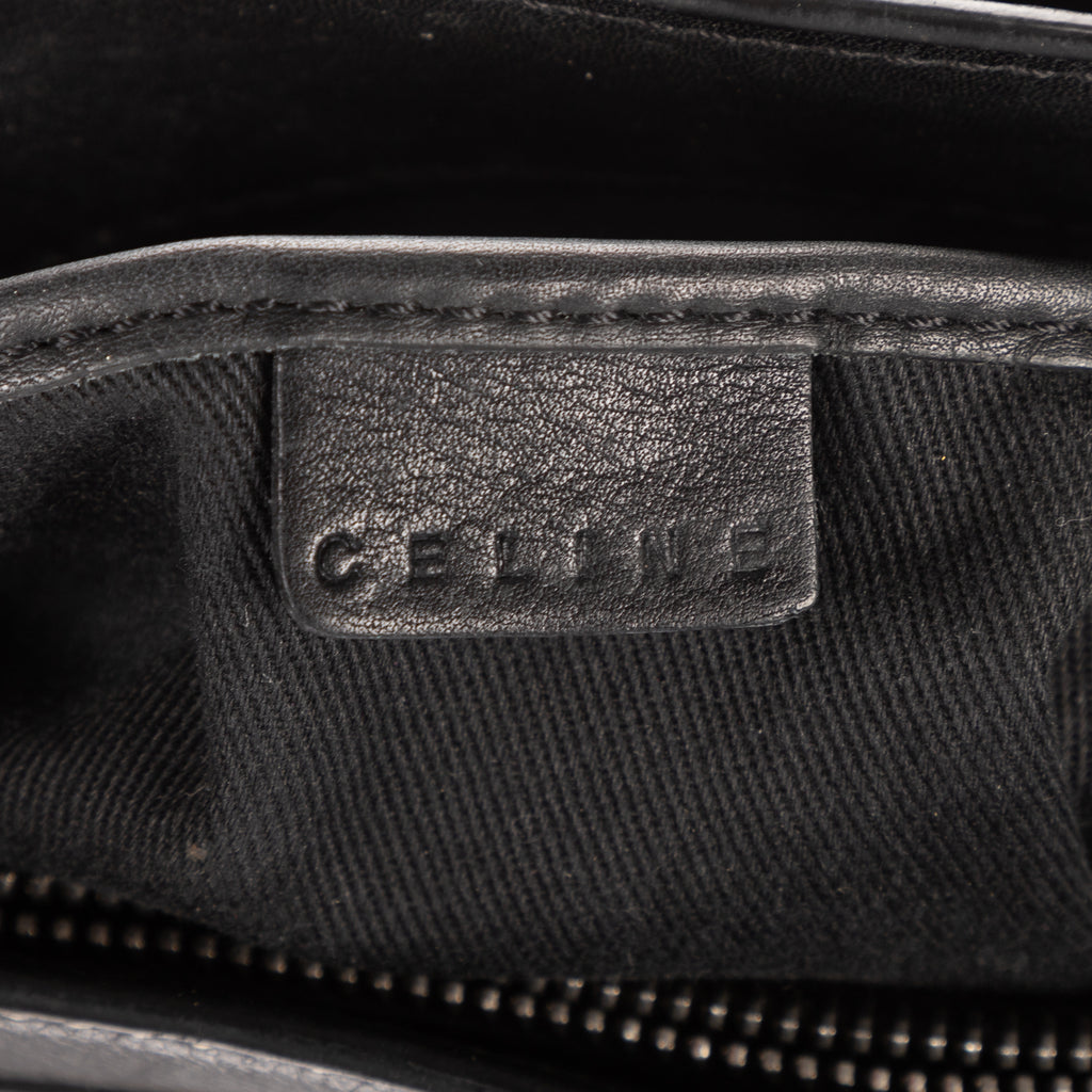 Shoulder Bag Boogie Bag Black Pebbled Calfskin Leather