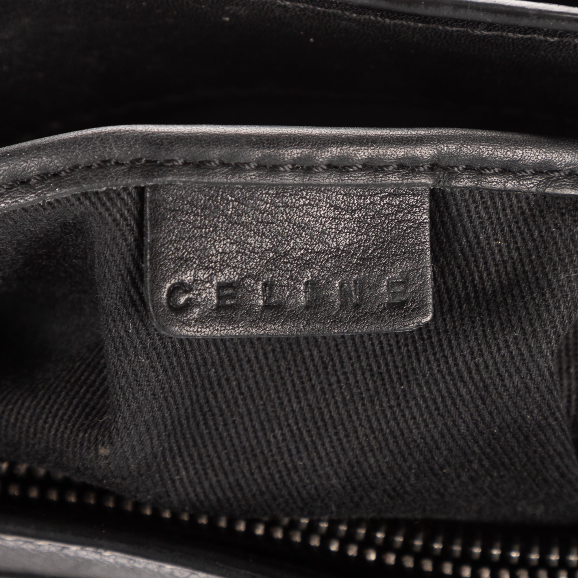 Shoulder Bag Boogie Bag Black Pebbled Calfskin Leather