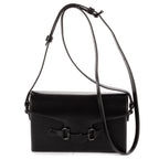 Shoulder Bag Mini 1955 Horsebit Crossbody Mini Black Smooth Calfskin Leather
