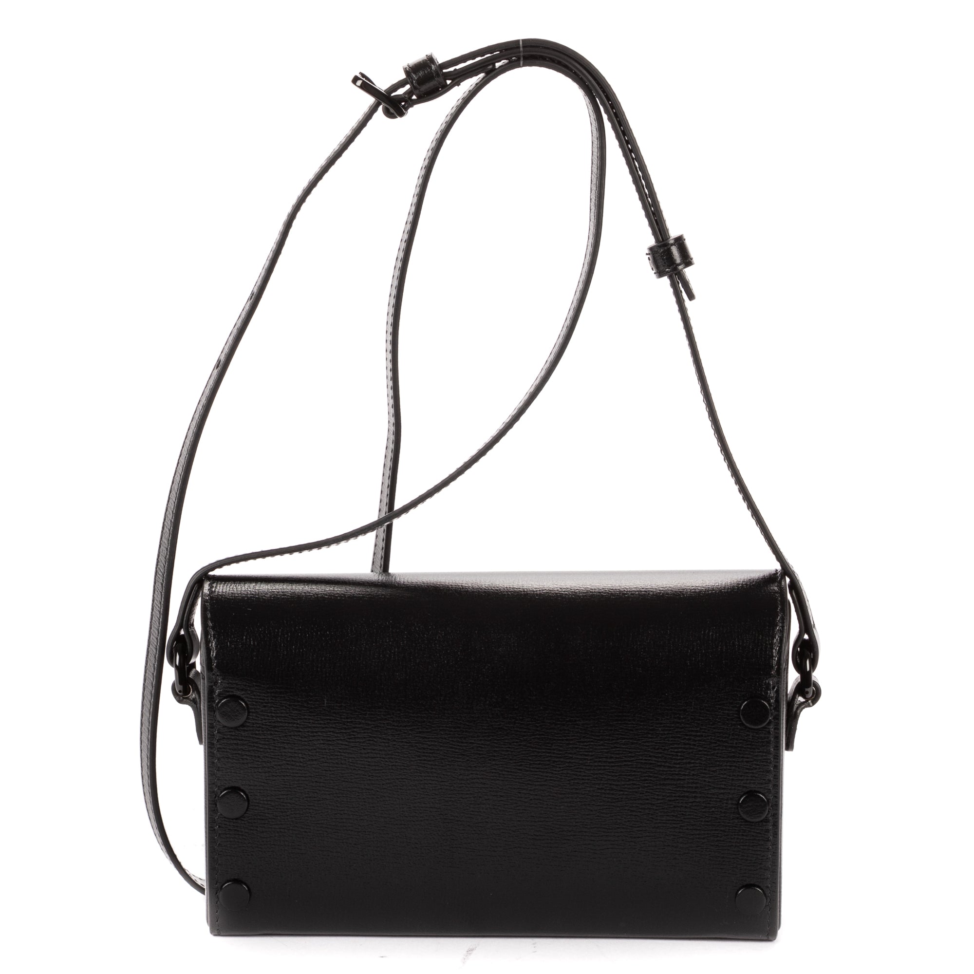 Shoulder Bag Mini 1955 Horsebit Crossbody Mini Black Smooth Calfskin Leather