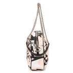 Shoulder Bag La Pausa Bay Camera Bag White Printed Canvas