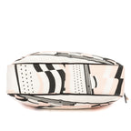 Shoulder Bag La Pausa Bay Camera Bag White Printed Canvas