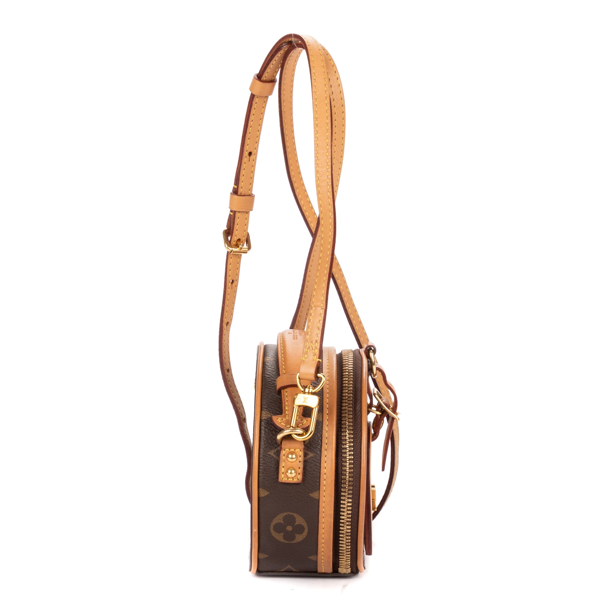 Shoulder Bag Mini Boite Chapeau Crossbody Mini Brown Monogram Canvas
