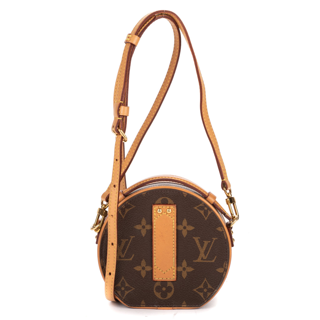 Shoulder Bag Mini Boite Chapeau Crossbody Mini Brown Monogram Canvas