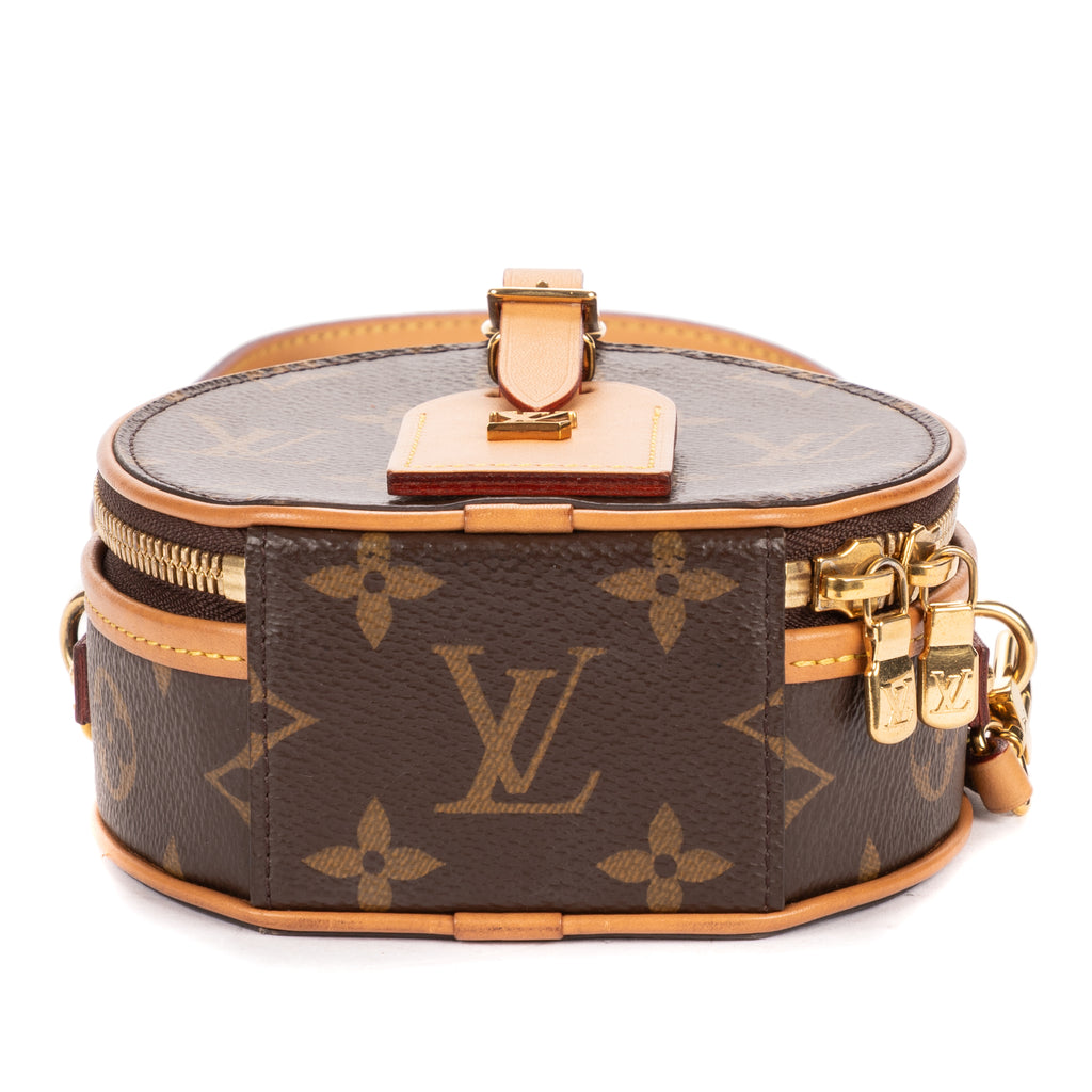 Shoulder Bag Mini Boite Chapeau Crossbody Mini Brown Monogram Canvas