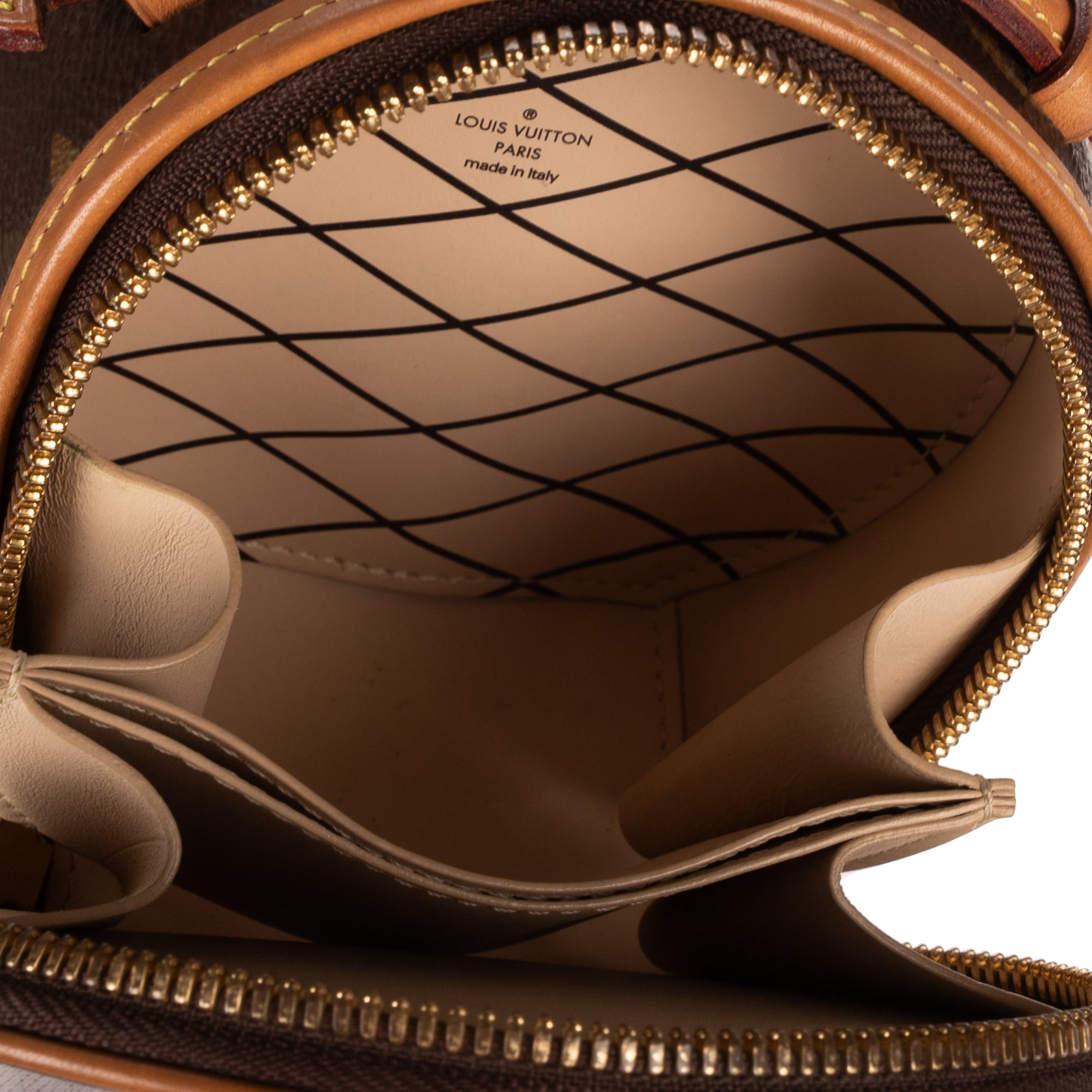 Shoulder Bag Mini Boite Chapeau Crossbody Mini Brown Monogram Canvas