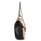 Shoulder Bag Small Drew Small Black Sequin Calfskin Leather