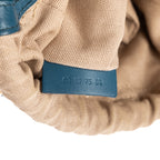 Shoulder Bag Mini Roy Bucket Mini Blue Calfskin Leather