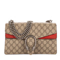 Shoulder Bag Small Dionysus Chain Crossbody Small Beige Supreme Coated Canvas
