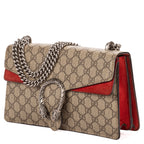 Shoulder Bag Small Dionysus Chain Crossbody Small Beige Supreme Coated Canvas