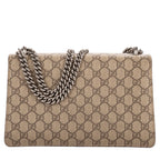 Shoulder Bag Small Dionysus Chain Crossbody Small Beige Supreme Coated Canvas