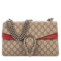 Shoulder Bag Small Dionysus Chain Crossbody Small Beige Supreme Coated Canvas