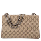 Shoulder Bag Small Dionysus Chain Crossbody Small Beige Supreme Coated Canvas