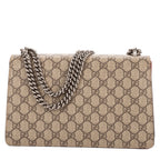 Shoulder Bag Small Dionysus Chain Crossbody Small Beige Supreme Coated Canvas
